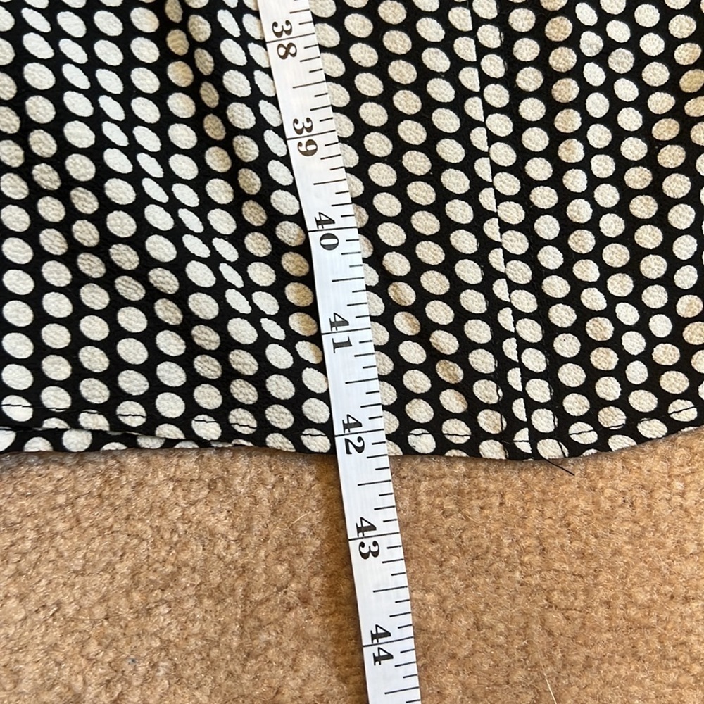 ⭐️Loramendi,Black/White Polka Dots,V-Back & V-Neck,Front Dress Split,Lightweight - Picture 9 of 9